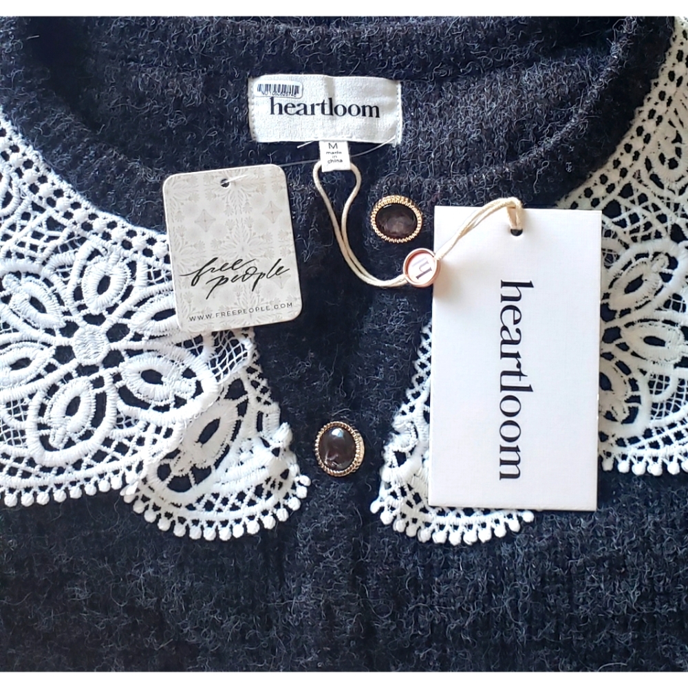 NWOT Anthropologie Heartloom Amina Cardigan - Picture 9 of 11